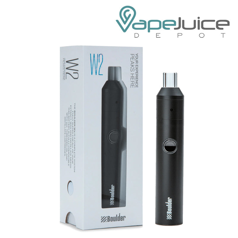 A box of The Boulder W2 Dab Pen Kit and a kit next to it - Vape Juice Depot