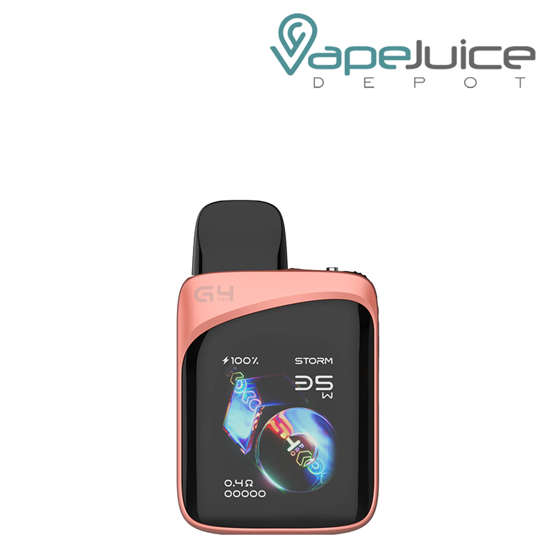 Coral Pink UWELL Caliburn G4 Pro KOKO Pod System with touchscreen - Vape Juice Depot