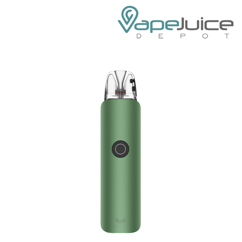 Alpine Green Classic Silver UWELL Caliburn G4 Classic Kit with firing button - Vape Juice Depot