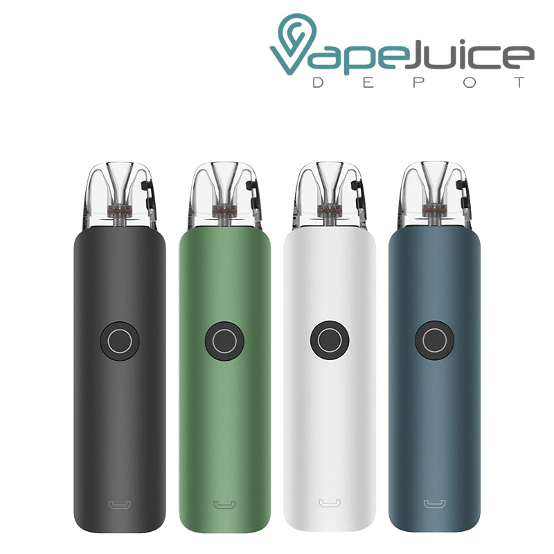 Four Colors of UWELL Caliburn G4 Classic Kit with firing button - Vape Juice Depot