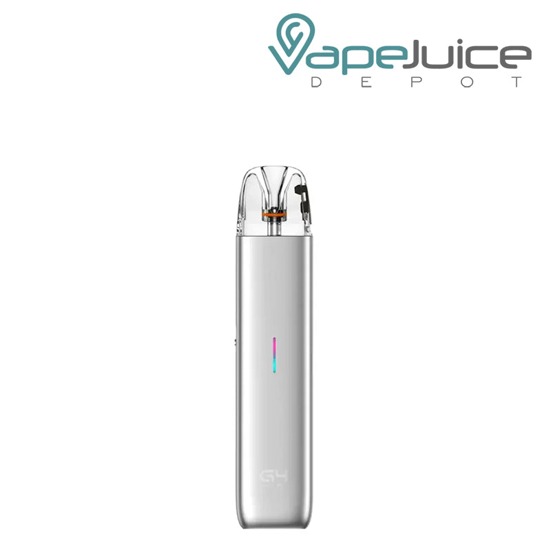 Light Silver UWELL Caliburn G4 Mini Pod System with LED Indicator - Vape Juice Depot