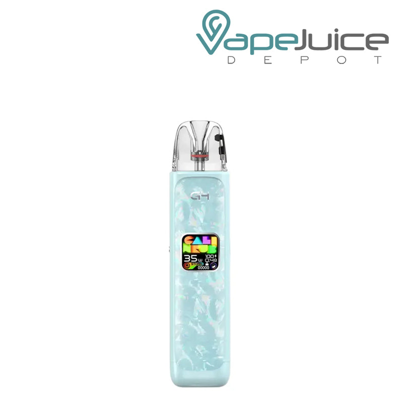 Glacier Blue UWELL Caliburn G4 Pod System with HD Color Screen - Vape Juice Depot