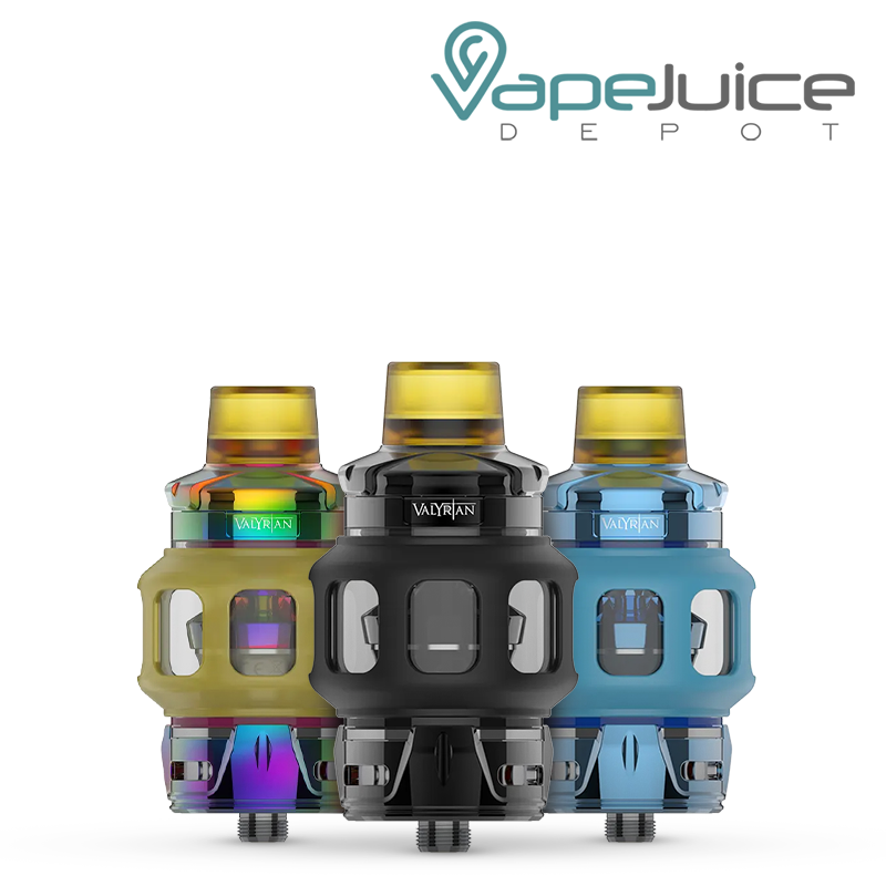 Three Colors of UWELL Valyrian IV Tank - Vape Juice Depot