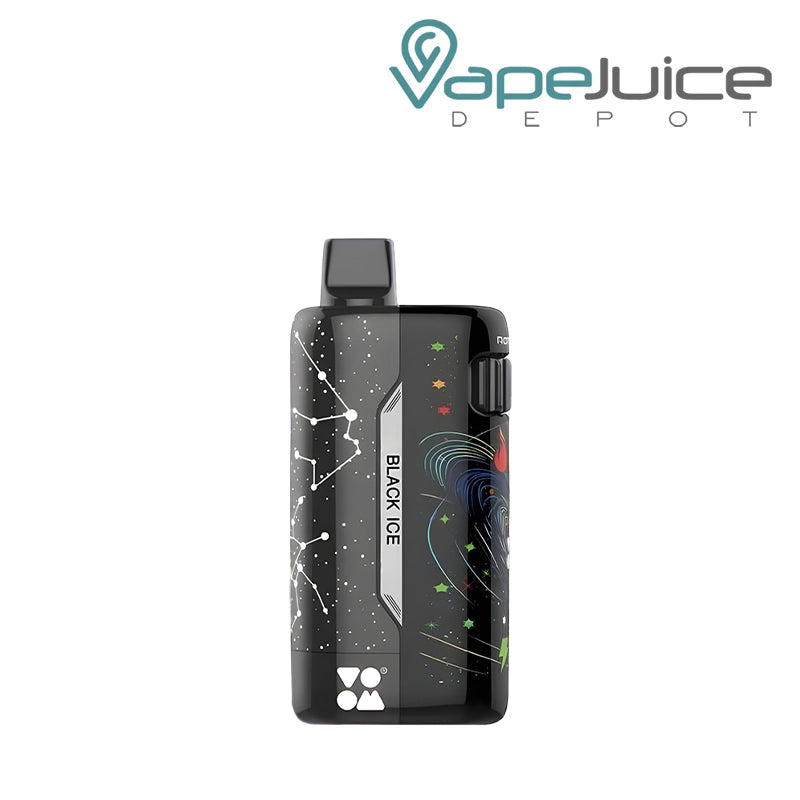 A Black Ice VOOM Meteor 70K Disposable with LCD Screen - Vape Juice Depot