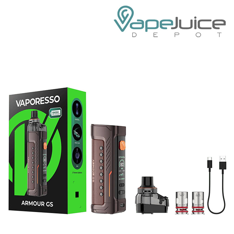 All detail of Vaporesso Armour GS Kit - Vape Juice Depot