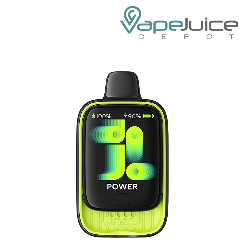 Sour Apple B-Pop Vaporesso Dojo iMate X 20K Disposable Kit with HD Display Screen and Firing Button- Vape Juice Depot