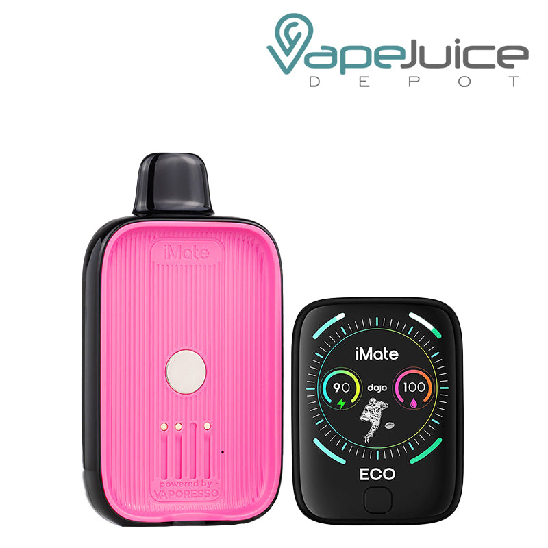 Inside of Vaporesso Dojo iMate X 20K Disposable Kit with HD Display Screen and Firing Button- Vape Juice Depot