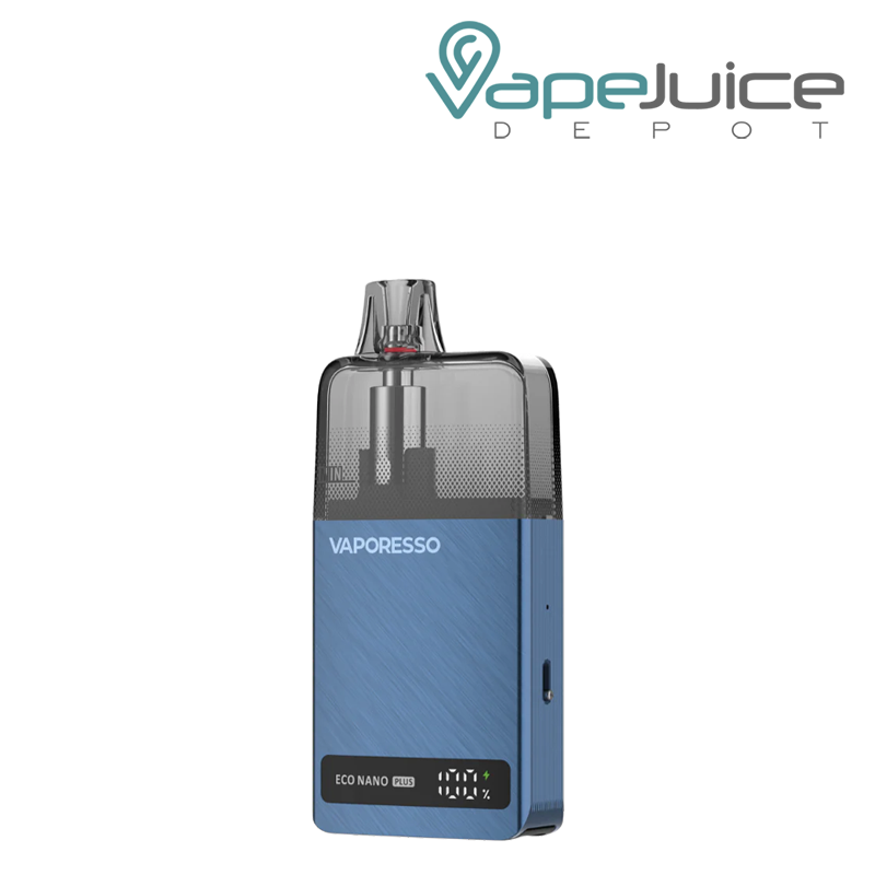 Sky Blue Vaporesso ECO Nano Plus Pod System Kit with digital screen - Vape Juice Depot