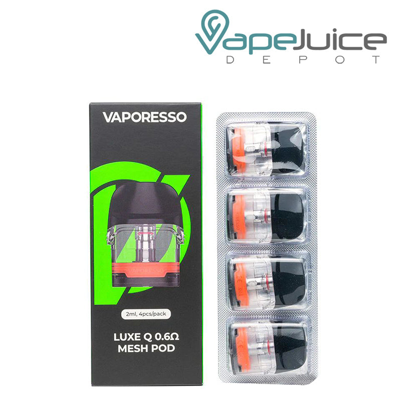 Vaporesso LUXE Q Replacement Pods 4 Pack $9.99 Vaporesso LUXE Q Replacement Pods 4 Pack $9.99