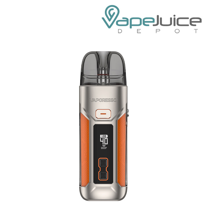 Ultra Orange Vaporesso LUXE X Pro Pod Kit with OLED screen - Vape Juice Depot