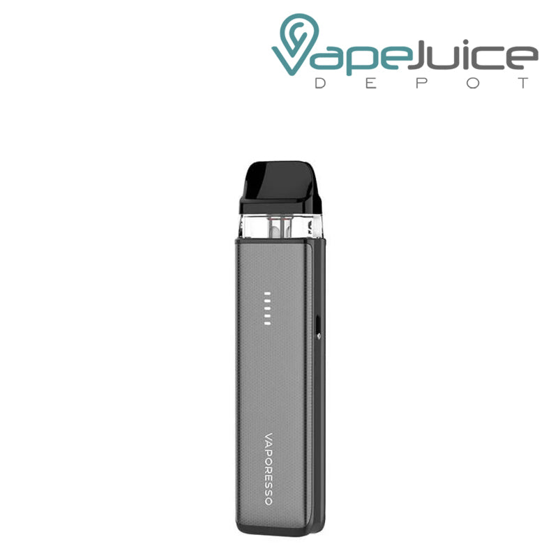 A Titanium Black Vaporesso XROS 6 Mini Pod Kit - Vape Juice Depot