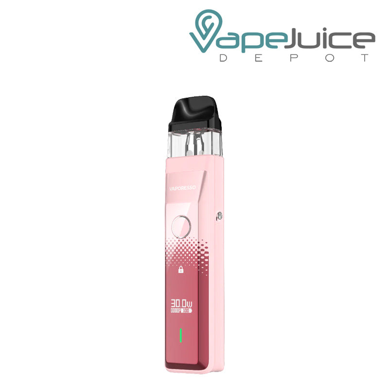 Pink Vaporesso XROS Pro Pod System with firing button and power indicator - Vape Juice Depot