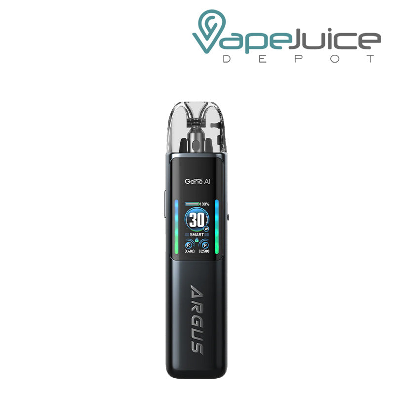 Space Gray VooPoo ARGUS G2 Pod System Kit with a display screen - Vape Juice Depot