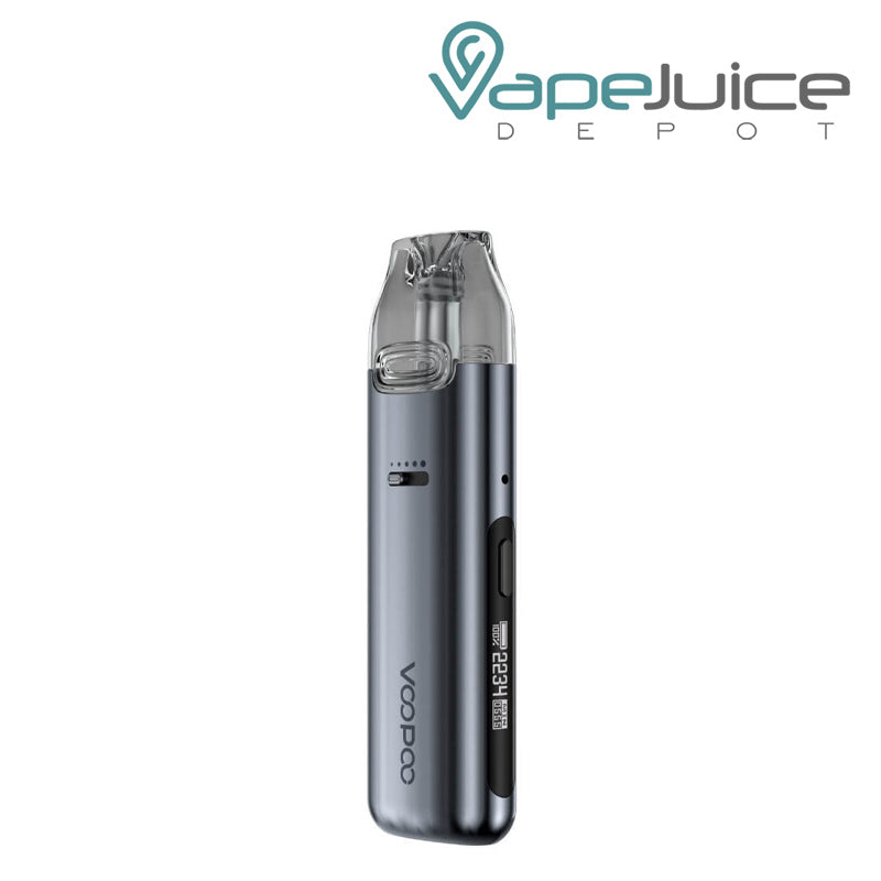 Space Grey VooPoo VMate Pro Pod Kit with a firing button - Vape Juice Depot