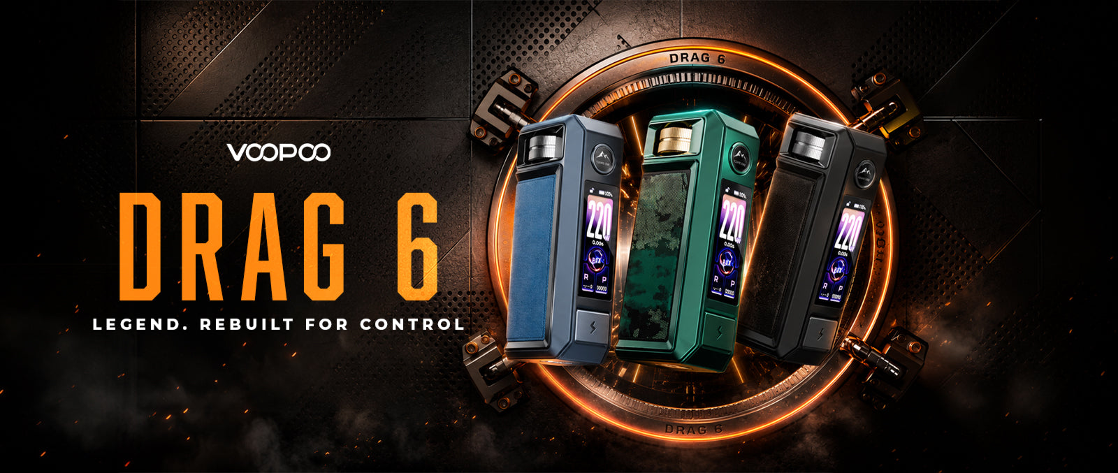 VooPoo DRAG 6 Box Mod