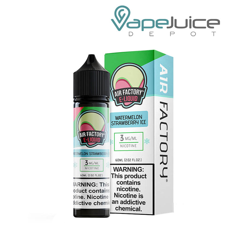 watermelon ice vape juice Watermelon Strawberry Ice Air Factory eLiquid $10.95