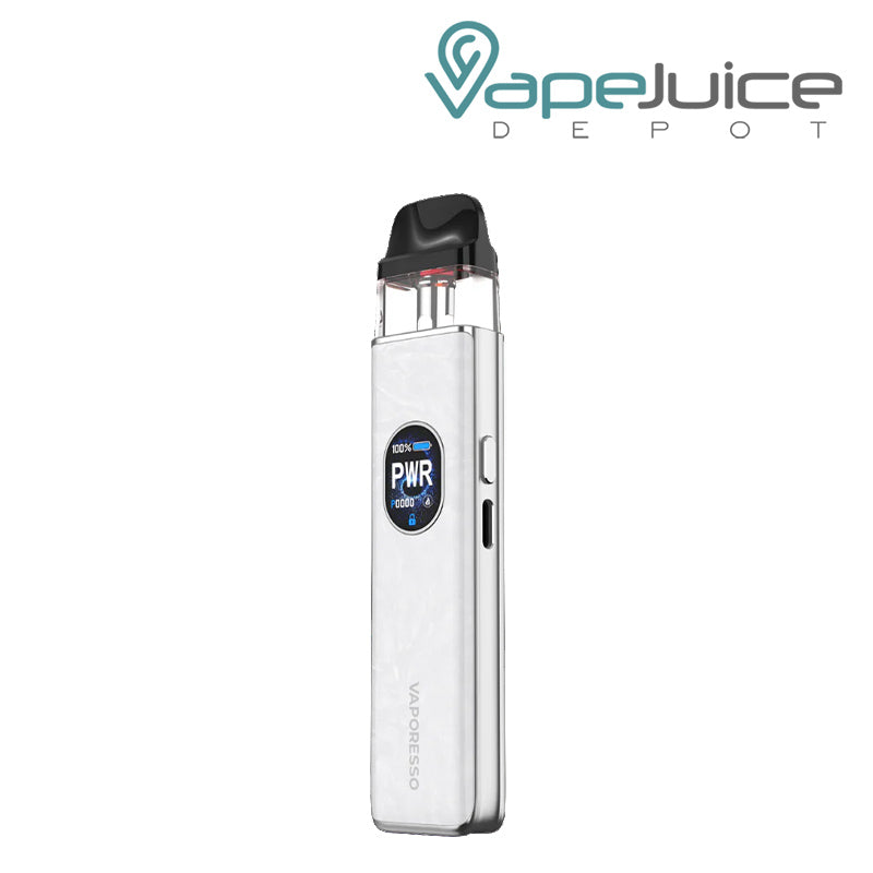 Opal White Vaporesso XROS 5 Pod Kit with display Screen - Vape Juice Depot