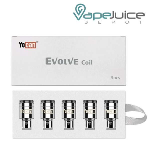A box of Yocan Evolve Replacement Coils - Vape Juice Depot