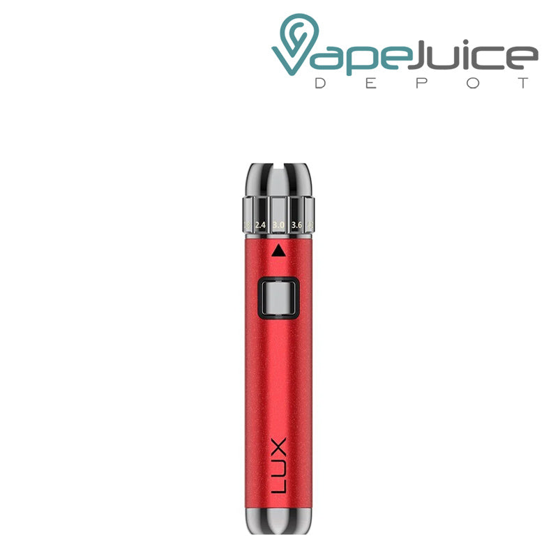 Red  Yocan LUX 510 Threaded Vape Pen Battery - Vape Juice Depot