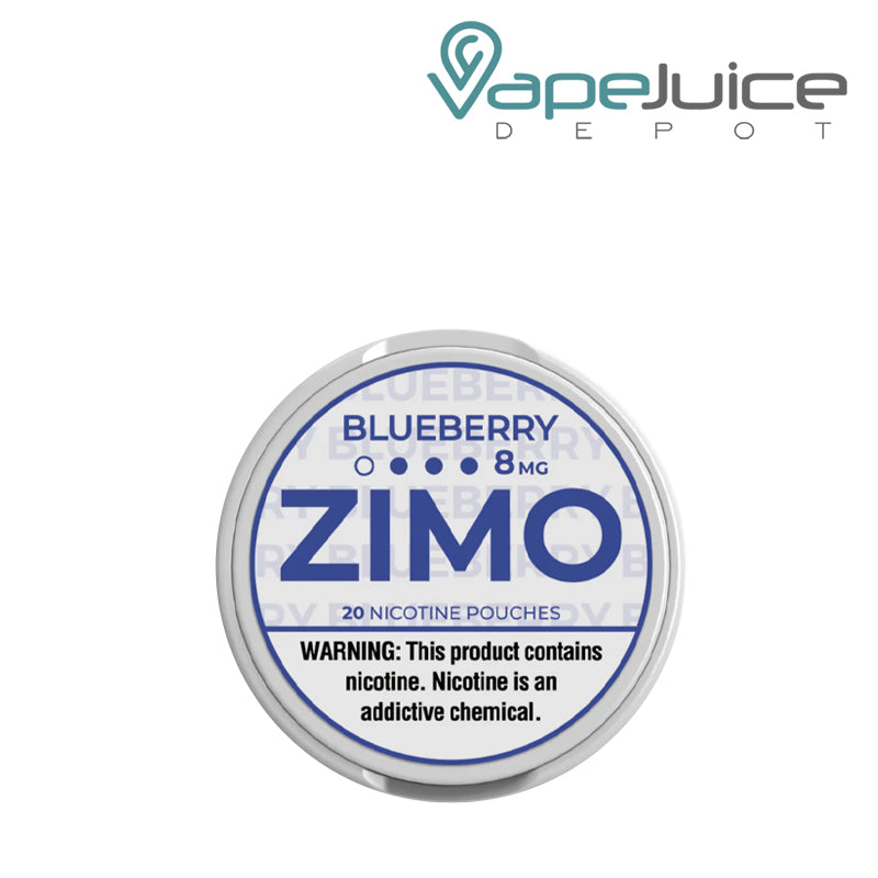 8mg Blueberry Zimo Pouches - Vape Juice Depot