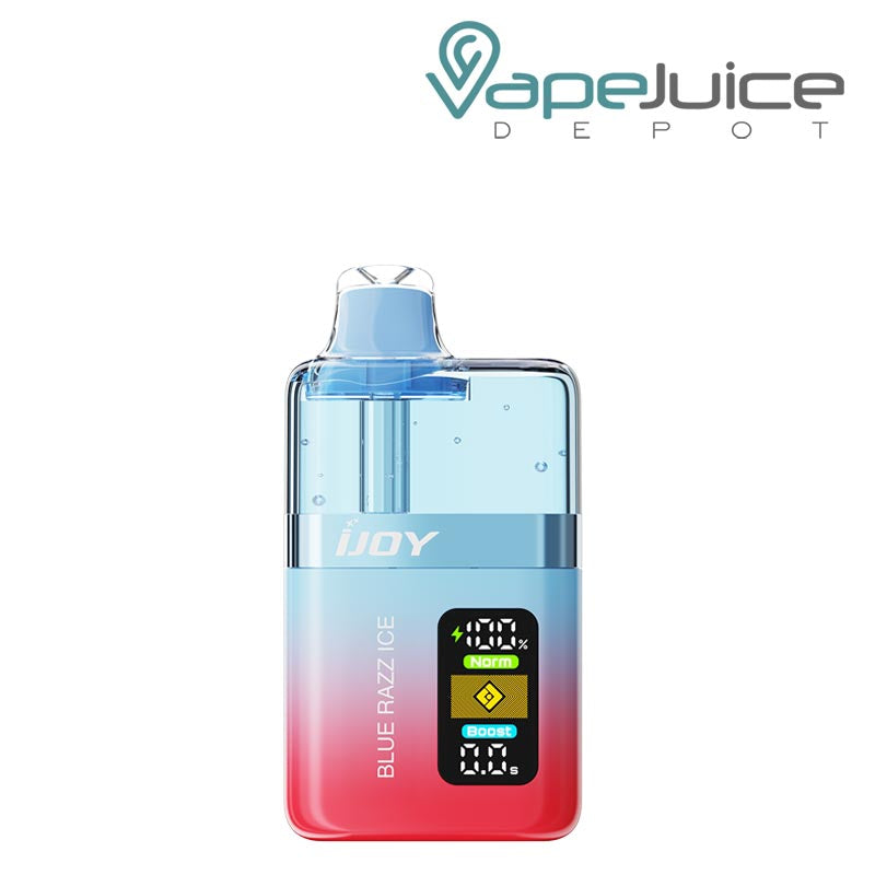 Blue Razz Ice iJoy XP50000 Disposable with LED screen - Vape Juice Depot