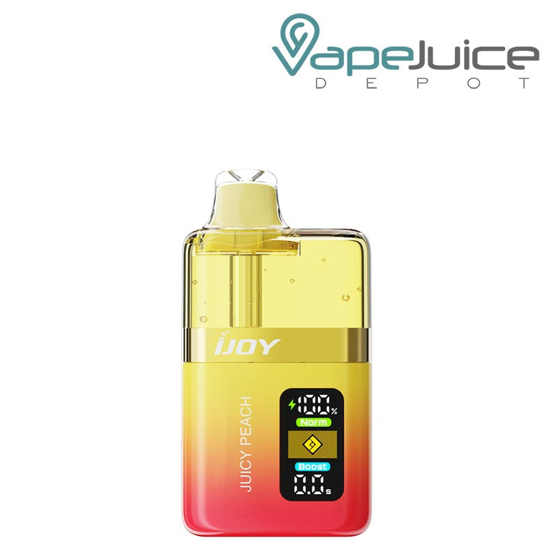 Juicy Peach iJoy XP50000 Disposable with LED screen - Vape Juice Depot