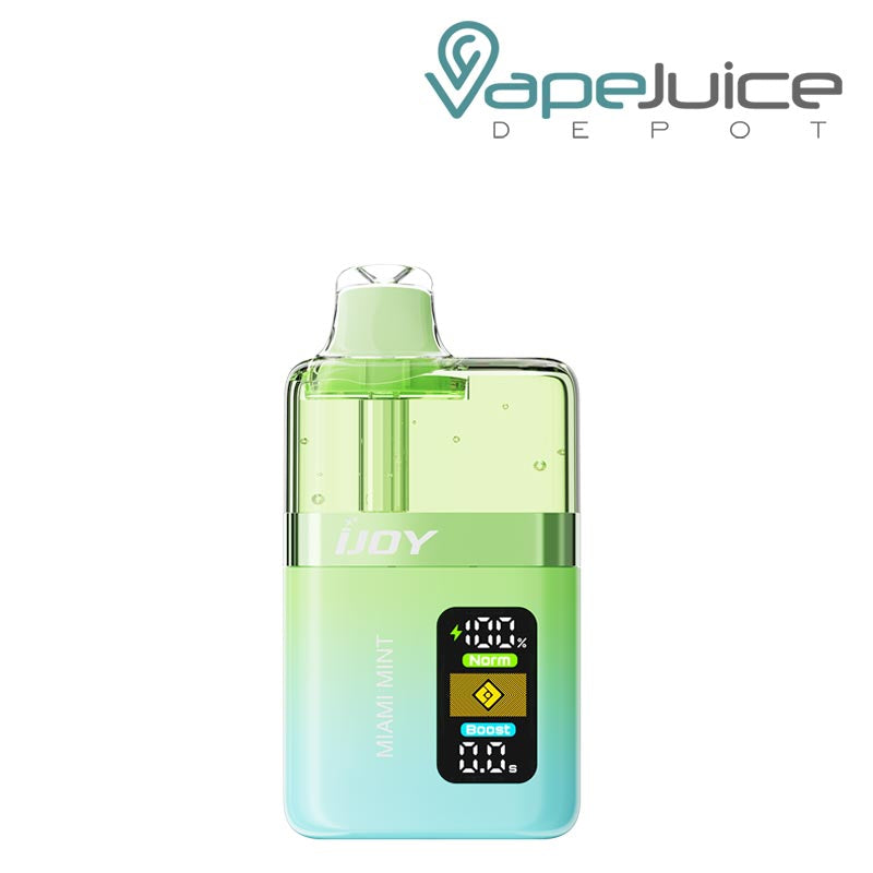 Miami Mint iJoy XP50000 Disposable with LED screen - Vape Juice Depot