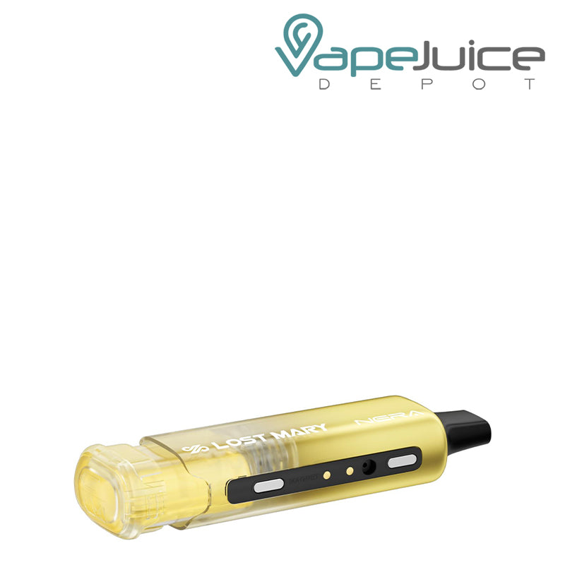 Side view of the Lost Mary Nera Fullview 70K Disposable Pods – Vape Juice Depot