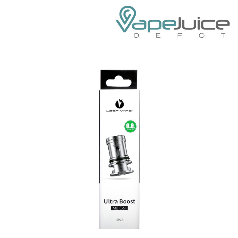 A Box of Lost Vape Ultra Boost Replacement Coils M2 - Vape Juice Depot