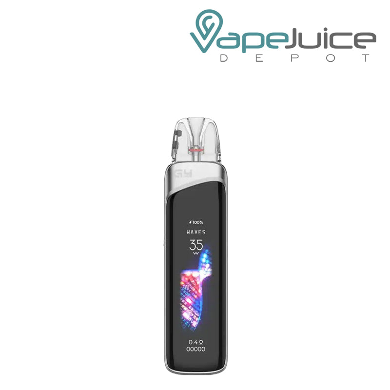Uwell Caliburn G4 pod system in Pearl Silver - Vape Juice Depot