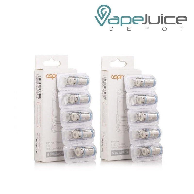 Two boxes of Aspire AVP Pro Coils - Vape Juice Depot