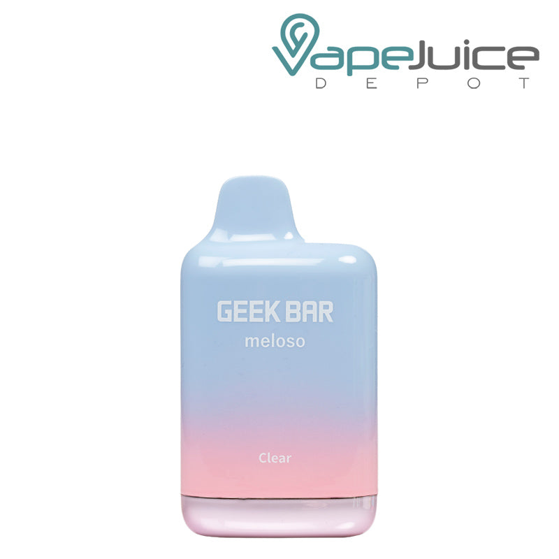 Clear Geek Bar Meloso Max Disposable - Vape Juice Depot