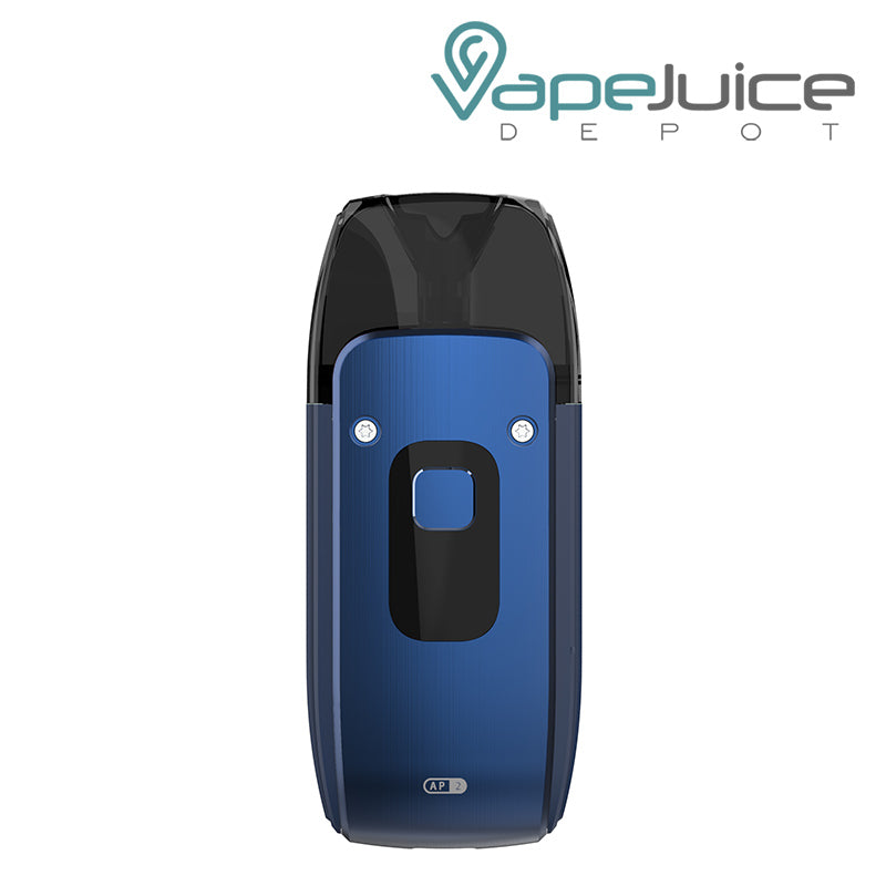 Blue GeekVape AP2 Pod System Kit with a firing button - Vape Juice Depot