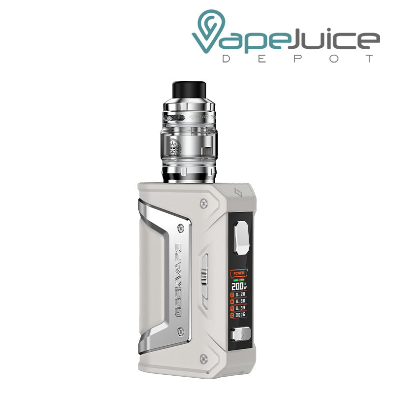 Volcanic Grey GeekVape Aegis Legend Classic Kit (L200) with colored screen and buttons - Vape Juice Depot