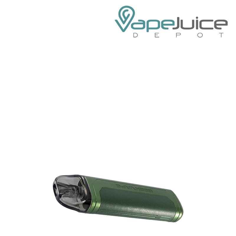 Side view of Army Green GeekVape Aegis U Pod System - Vape Juice Depot