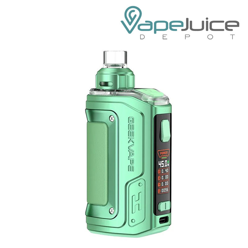 Crystal Green GeekVape H45 Pod Mod Kit - Vape Juice Depot