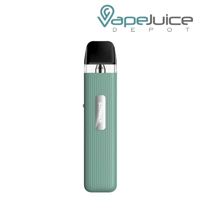 Green GeekVape Sonder Q Pod Kit with a side button - Vape Juice Depot