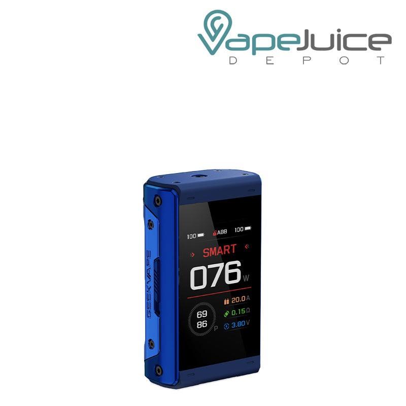 Navy Blue GeekVape T200 Aegis Touch Mod with a screen - Vape Juice Depot