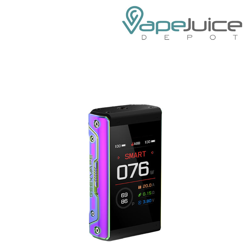 Rainbow GeekVape T200 Aegis Touch Mod with a screen - Vape Juice Depot