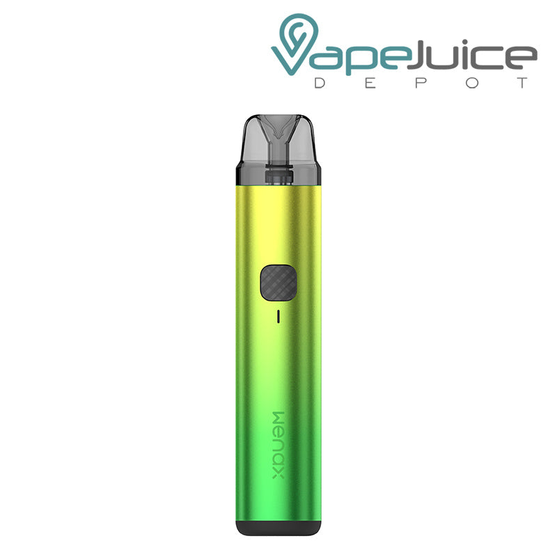 Lime Green GeekVape Wenax H1 Pod System with a firing button - Vape Juice Depot