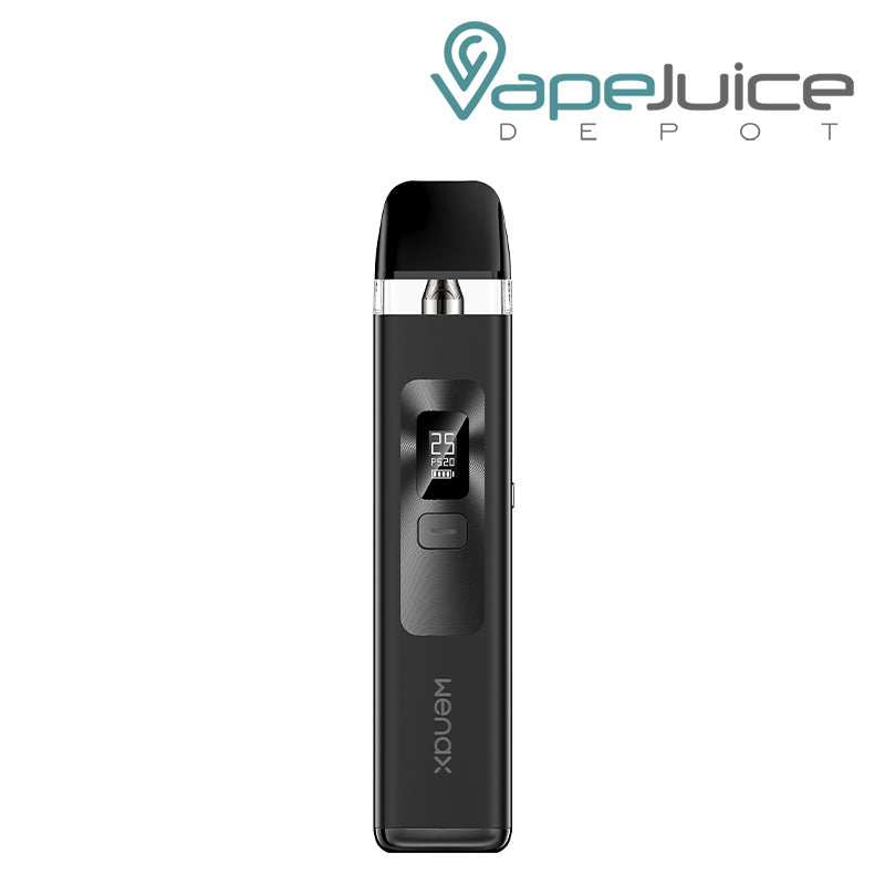Black GeekVape Wenax Q Pod Kit with display screen - Vape Juice Depot