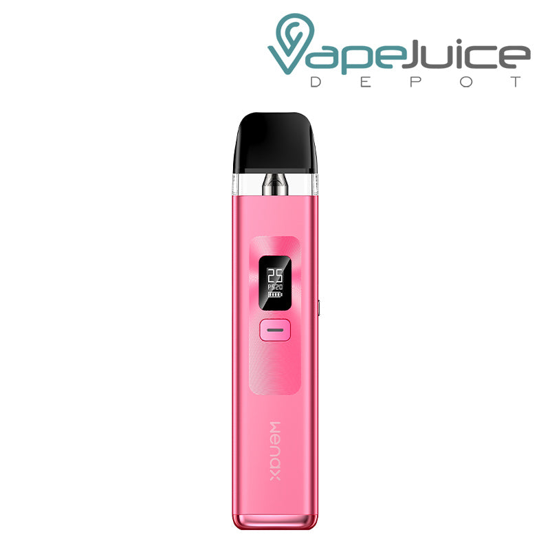 Sakura Pink GeekVape Wenax Q Pod Kit with display screen - Vape Juice Depot