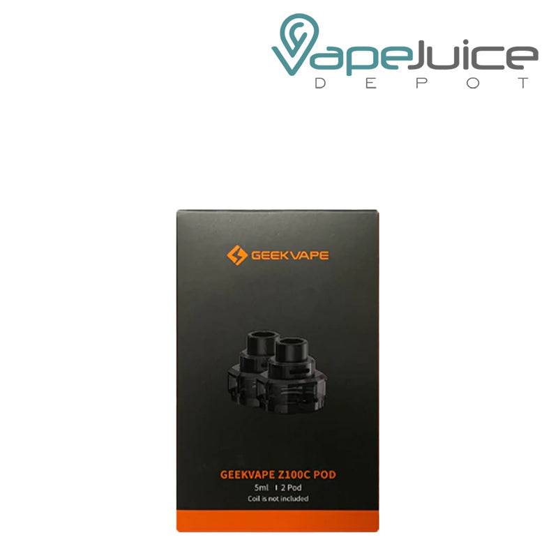 A box of GeekVape Z100C Replacement Pods - Vape Juice Depot