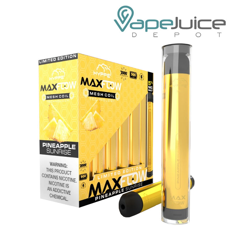 Pineapple Sunrise HYPPE Max Flow Disposable Vape - Vape Juice Depot