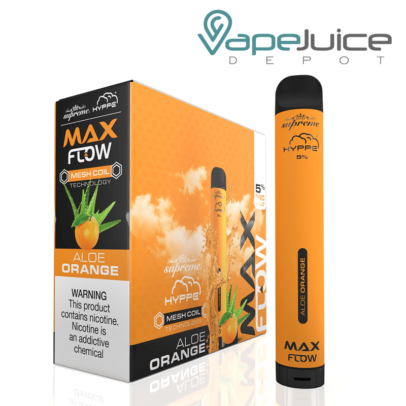 Aloe Orange HYPPE Max Flow Disposable Vape - Vape Juice Depot