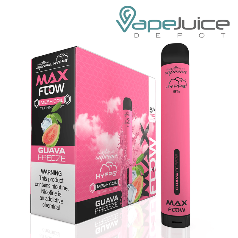 Guava Freeze HYPPE Max Flow Disposable Vape - Vape Juice Depot