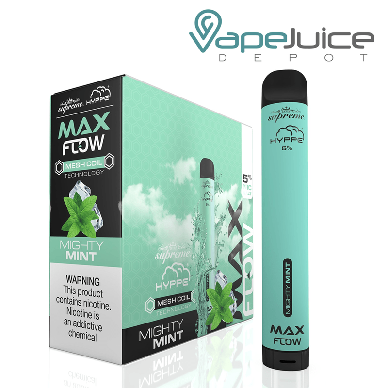 Mighty Mint HYPPE Max Flow Disposable Vape - Vape Juice Depot