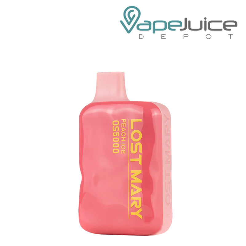 Peach Ice LOST MARY OS5000 Disposable Vape - Vape Juice Depot