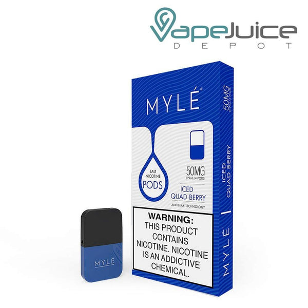 MYLE Pods V4 Iced Quad Berry NOT FOR SALE IN US - Vape Juice Depot