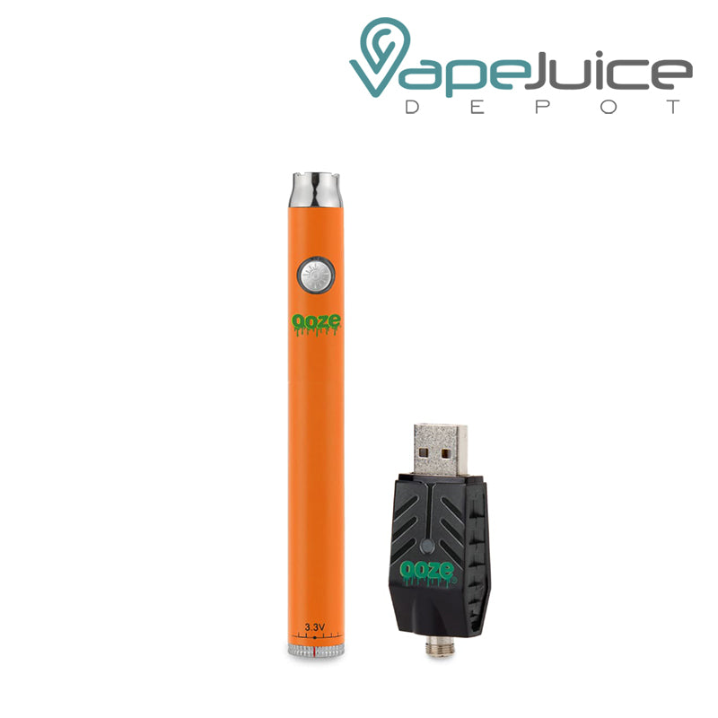 Juice Orange Ooze Twist Slim Pen Battery with Smart USB - Vape Juice Depot